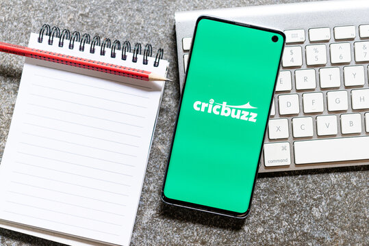 October 24, 2020, Brazil. CricBuzz is an Indian cricket news site.