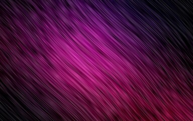 Dark Pink vector background with lava shapes.