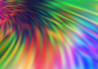 Light Multicolor, Rainbow vector blurred bright pattern.