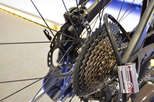Niner Jet 9 RDO mountain bike gears at SM Megamall in Mandaluyong, Philippines