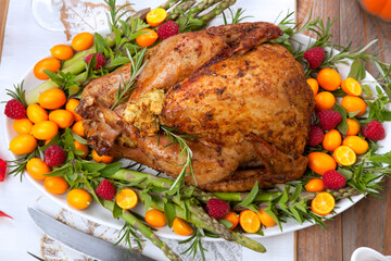 Citrus Glazed Thanksgiving Turkey