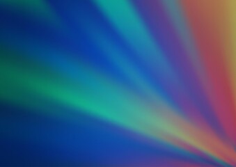 Light BLUE vector modern bokeh pattern.