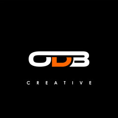 ODB Letter Initial Logo Design Template Vector Illustration	
 - obrazy, fototapety, plakaty
