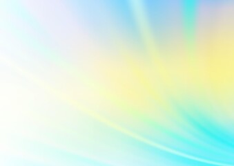 Obraz premium Light Blue, Yellow vector abstract blurred pattern.