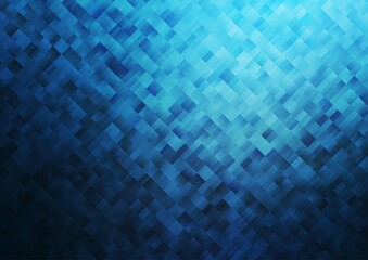 Light BLUE vector cover in polygonal style.