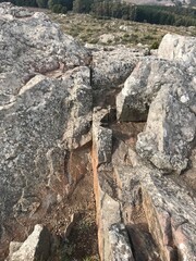 rock in the mountains