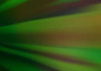 Light Green vector glossy abstract template.