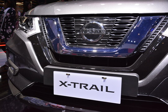 Nissan X Trail Suv At Manila International Auto Show In Pasay, Philippines