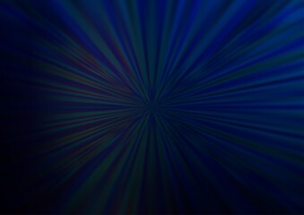 Dark BLUE vector abstract blurred pattern.