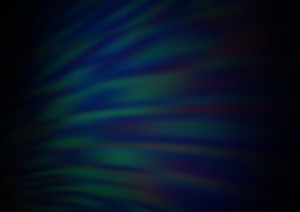 Dark BLUE vector abstract blurred background.