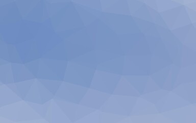 Fototapeta premium Light BLUE vector shining triangular template.