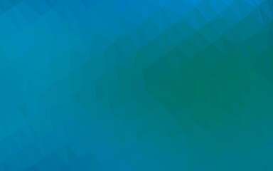 Fototapeta premium Light Blue, Green vector low poly texture.