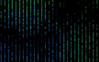 Dark Blue, Green vector template with repeated sticks.