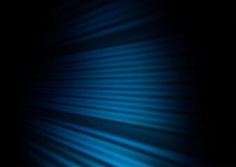 Fototapeta premium Dark BLUE vector blurred shine abstract template.