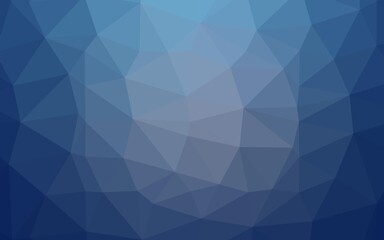 Obraz premium Light BLUE vector abstract mosaic backdrop.