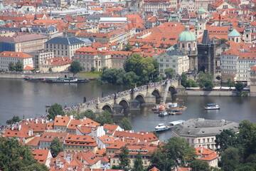 Fototapeta na wymiar Prague. Karlov bridge