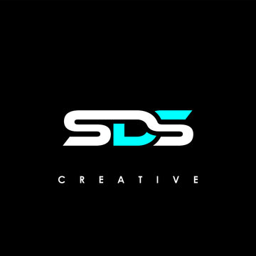 SDS Letter Initial Logo Design Template Vector Illustration	
