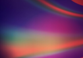 Obraz premium Dark Pink vector blurred bright background.