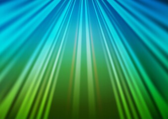 Light Blue, Green vector backdrop with long lines.
