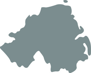 northern ireland map