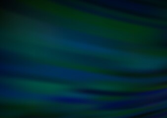 Dark BLUE vector abstract blurred pattern.