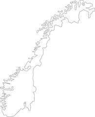 norway map