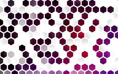 Light Purple vector layout with hexagonal shapes.