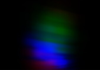 Dark Multicolor, Rainbow vector modern elegant background.