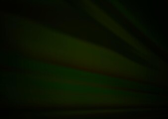 Dark Green vector background with straight lines.