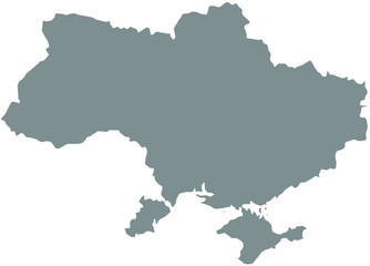 map with ukraine