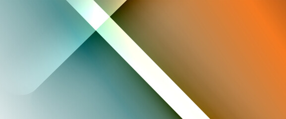 Fluid gradients with dynamic diagonal lines abstract background. Bright colors with dynamic light and shadow effects. Vector wallpaper or poster