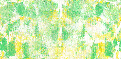 Various color graphics background. Acrylic paste on watercolor paper.