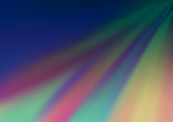 Light BLUE vector blurred shine abstract template.