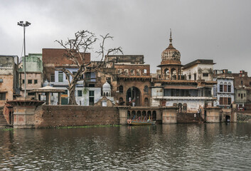 Naklejka premium Mathura is one of the oldest cities in India
