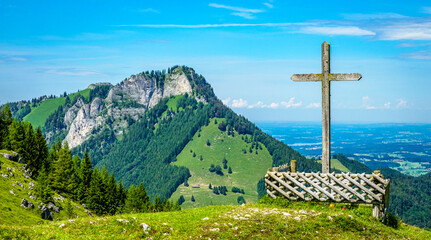 view at the kranzhorn mountain - austria - obrazy, fototapety, plakaty