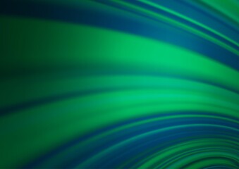 Light Green vector bokeh pattern.