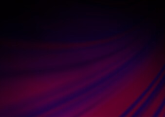 Dark Purple vector blurred shine abstract pattern.