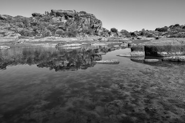 Landscape in the Natural Area of Los Barruecos.