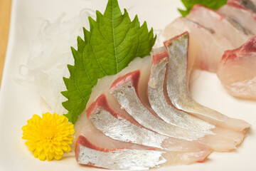 シマアジの刺身