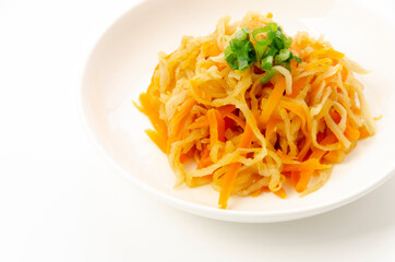 切り干し大根と人参のさっと煮