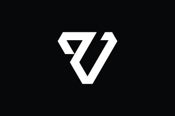 PV logo letter design on luxury background. VP logo monogram initials letter concept. PV icon logo design. VP elegant and Professional letter icon design on black background. P V VP PV