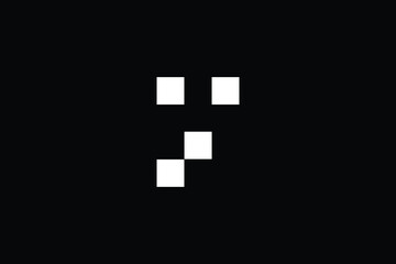 Obraz premium F logo letter design on luxury background. F logo monogram initials letter concept. FT icon logo design. TF elegant and Professional letter icon design on black background. F FT TF