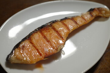 日本のとても美味しい塩鮭