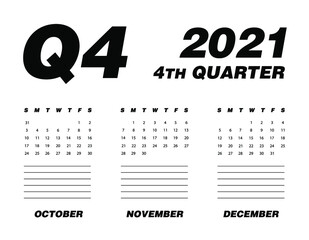Fourth quarter of calendar 2021
