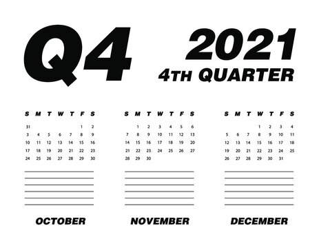 Fourth quarter of calendar 2021
