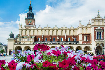 St. Mary's Basilica in Cracow, old town,  Poland