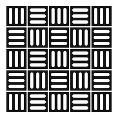 Paving concrete icon, simple style