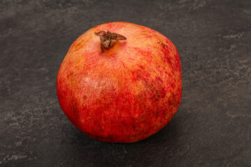 Ripe sweet juicy garnet fruit