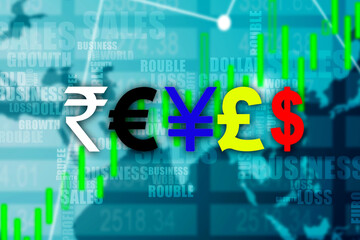 2d rendering Global Currencies
