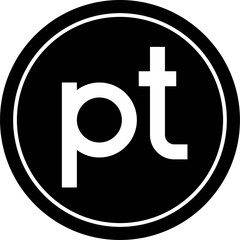 Egyptian piastre coin, currency of Egypt